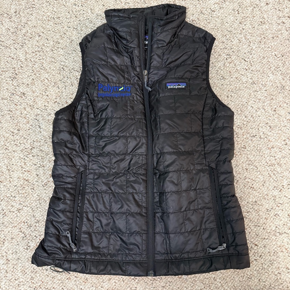 Patagonia Black Nano Puffer Quilted Vest Women in Black